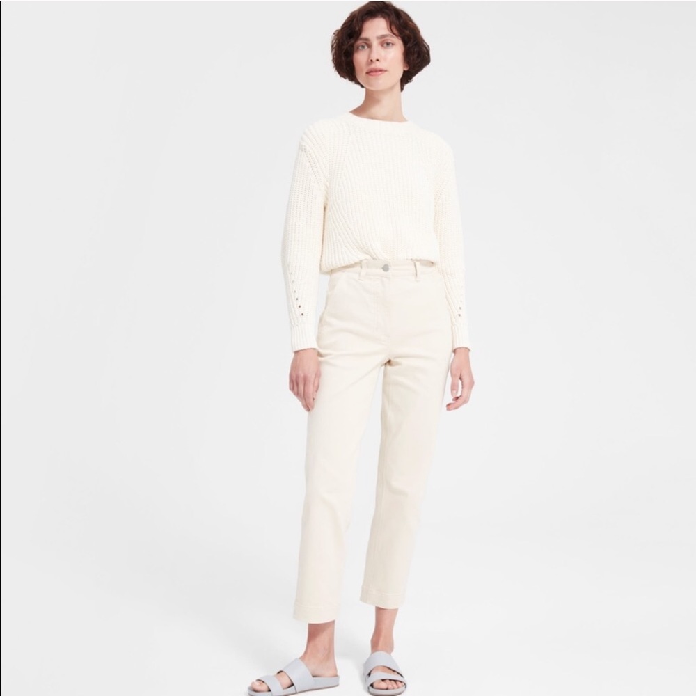 NWOT Everlane "Straight Leg Crop" pant, sz 2T